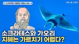 소크라테스 대화편 메논 4편 소크라테스와 가오리 지혜는 가르치기 어렵다 [upl. by Eliot]