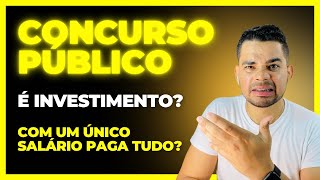 Concurso Público é investimento Nunca mais vai precisar entregar currículo na vida Salário bom [upl. by Debbee]