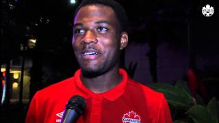 CANMNT Canada 30 Puerto Rico Cyle Larin [upl. by Ymar]