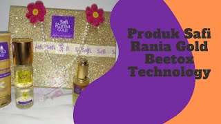 Produk Safi Rania Gold Beetox Technology [upl. by Scheld]