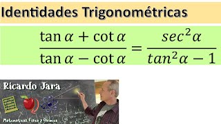 Identidades Trigonométricas [upl. by Etteluap]