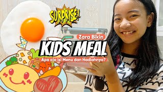 Daily Routine  Zara bikin Menu KIDS MEAL buat Adik Makan Siang  Menu Makan ZaKeSa Seharian [upl. by Moyer400]