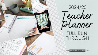 202425 Teacher Planner Full Video [upl. by Rosalee]