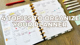 What Topics Should You Add Into Your Planner  One Book To Organize Your Life  TOM 90 [upl. by Dennett489]