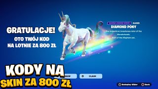 KODY NA OG LOTNIE ZA 800 ZŁ DLA KAŻDEGO SZYBKO MEGA OKAZJA w Fortnite [upl. by Zaslow]