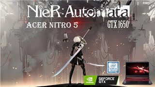 Acer Nitro 5 i5 9300H GTX 1650  NieR Automata  Ultra [upl. by Silvan668]