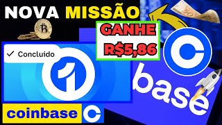 🔥URGENTE NOVA MISSÃO COINBASE Explorer Coinbase One  Ganhe R586 [upl. by Mcdougall126]