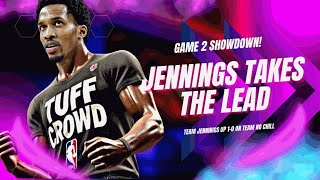 Gilbert Arenas vs Brandon Jennings  AllTime Draft Round 2 Game 2 [upl. by Ally]