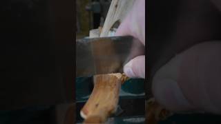 Sharp scraper vs yew wood [upl. by Nagem687]