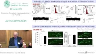 Conférence JP BOURGUIGNON  Endocrine Disruptors Neurodevelopment and Puberty [upl. by Domingo]