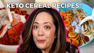 Trying Viral Keto Cereal Recipes You Can Make at Home [upl. by Eigram]