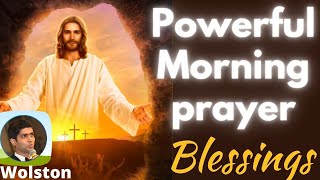 Powerful Catholic Morning prayer to receive Blessings [upl. by Bond]