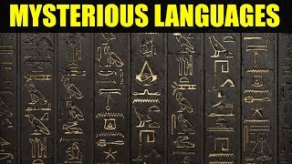 10 Most MYSTERIOUS Languages On Earth [upl. by Adanama]