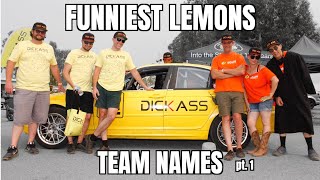 Funniest Lemons Team Names pt 1  lemonsworld 165 [upl. by Atir]