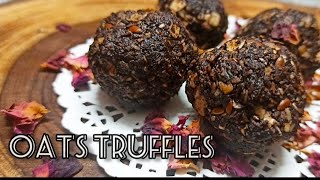 Oats truffles recipe video  Smart lady food vista [upl. by Sarnoff]