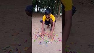 Survival Skills In Forest  Candies amp lollipop hidden inside the shoe 😱 shorts youtubeshorts [upl. by Sokram]