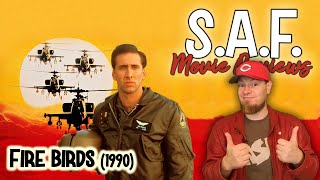 Fire Birds 1990 🚁 Movie Review [upl. by Arbrab495]