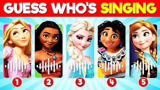 Guess Whos Singing 🎶  Disney Song Quiz Challenge [upl. by Arimaj]