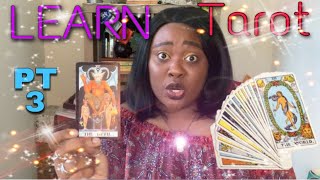 Learning Tarot For Beginners Major Arcana PART 3 [upl. by Nennek395]