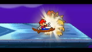 SSF2 Mod Battle Decent Mario V3 Vs Bowser [upl. by Arenahs]