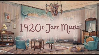 1920s Jazz Music Playing in Another Room 🎷 Oldies Vintage Cylinder Ambiance [upl. by Goldenberg49]