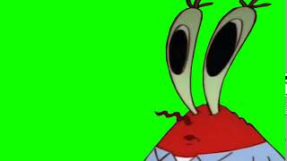 SpongeBob Green Screen Mr Krabs quotAnchoviesquot [upl. by Yetnruoc]