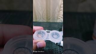 My new contact lenses Power lenses contactlenses lens eyesight eyecare shorts trending [upl. by Oalsinatse]