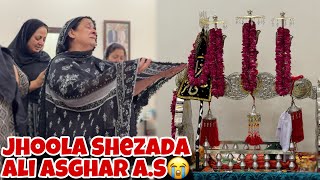 1st Zyarat Ki Majlis 🙌🏻  Jhoola Kesy Tyar Kiya Jata Hai Detailed Vlog 😭 [upl. by Marcellus]