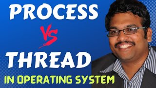 Process Vs Threads in Operating System  Differences Between Process amp Thread  Operating System [upl. by Bendick]