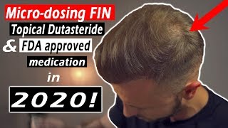 Treat Hair Loss Effectively in 2020 Microdosing Finasteride Dutasteride Minoxidil and RU 58841 [upl. by Ani]