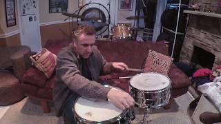 John Bonham SNARE DRUM TUNING VIDEO  Ludwig 65x14 SUPRAPHONIC [upl. by Ibbetson]