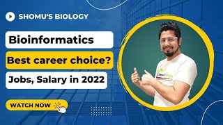 Bioinformatics career in India  Bioinformatics jobs and salary [upl. by Herrington]