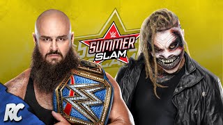 Braun Strowman vs The Fiend WWE Universal Championship WWE SummerSlam 2020 Full Match Game [upl. by Oria]