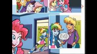 My Little Pony Equestria Girls Official Comic IDW Part 13 [upl. by Nahsed]