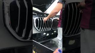 Removing done ✅ BMW x5 show grill full video visit my channel automobile luxurymotors youtube [upl. by Talie199]