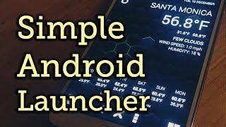 Keep Things Clean amp Simple with This Minimalistic Android Launcher  Galaxy Note 3 HowTo [upl. by Adlog]