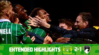 Extended Highlights  Yeovil Town 21 WestonsuperMare [upl. by Eerased343]