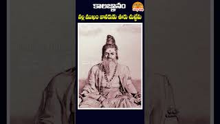 🙏 నల్ల ముఖం వానరుడు ఊరు చుట్టేను 🙏 kalagnanam veerabrahmendraswamy ytshorts [upl. by Nylrahs]