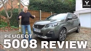 Peugeot 5008 best large family car seven seats economical Peugeot 5008 Review amp Road Test [upl. by Jasen]