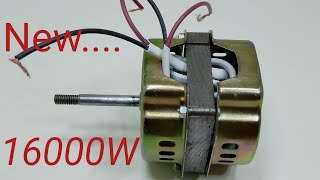 New idea I turn pvc cable into 220V 16000W generator [upl. by Gibb]