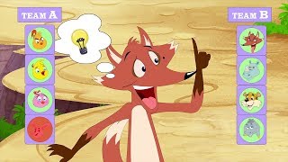 Eena Meena Deeka  The TV Game Show  Funny Cartoon Compilation  Videos For Kids Videos For Kids [upl. by Tohcnarf]