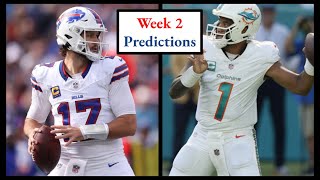 Week 2 NFL Predictions 2024 [upl. by Moskow711]