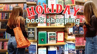 book shopping  haul 🎄📚 holiday edition  Bookmas day 2 [upl. by Gabel]