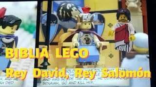 Biblia Lego 1 Reyes 12 Rey David Rey Salomón [upl. by Eilssel]