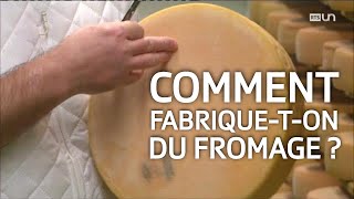 Le fromage à raclette  Sa fabrication en Suisse  ABE [upl. by Rome]