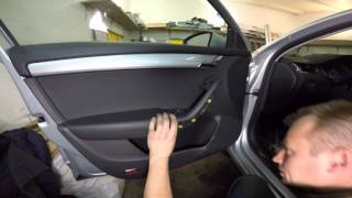 Skoda Octavia disassembly door Skoda Octavia разборка дверей 201514L [upl. by Rosco508]