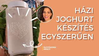 Házi Fermentált Joghurt Jótékony Hatásai  Egészség és Frissesség  Így Készítsd Egyszerűen [upl. by Eserahs608]