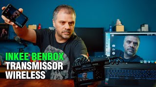 Imperdível para Youtubers e Videomakers Inkee Benbox transmissor wireless Use no OBS Studio [upl. by Marnia]