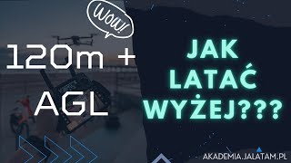 Jak latać dronem wyżej niż 120m [upl. by Bruis]