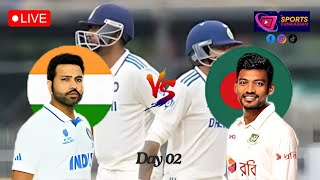 India vs Bangladesh  Test 01  Day02 [upl. by Tabbi]